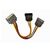 Кабель питания SATA Cablexpert CC-SATAM2F-01 15pin (M)/2x15pin(F), на 2 SATA устр, 15см фотографии