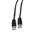 Патч-корд UTP Cablexpert PP12-0.5M/BK кат.5e, 0.5м, литой, многожильный, черный фотографии