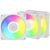 Вентилятор корпусной Arctic Cooling BioniX P12 A-RGB (White) - 3 Pack [ACFAN00338A] фотографии