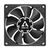 Вентилятор корпусной Arctic Cooling P8 SLIM PWM PST чёрный [ACFAN00295A] фотографии