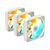 Вентилятор в корпус GigaByte GBT EZRVSFAN1203 ICE 3X120mm ARGB FANs set, PWM, 3 Pin [GP-GBT EZRVSFAN1203 ICE] фотографии