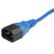 Кабель питания Hyperline PWC-IEC13-IEC14-5.0-BL монитор-компьютер, IEC 320 C13 - IEC 320 C14 (3x1.0), 10A, прямая вилка, 5м, синий, ПВС-АП-3*1,0-250-C13C14-10-5,0, ГОСТ 30851.1-2002 (МЭК 60320-1:1994) фотографии