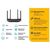 Беспроводные сети: Маршрутизатор TP-Link Archer C6U MU-MIMO Wi-Fi Gigabit Router, 4UTP 1000Mbps, 1WAN, 802.11b/g/n/ac, 867Mbps фотографии