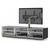 Тумбы и стойки для телевизоров: Стойка под телевизор Sonorous ST 161F WHT WHT BS нагрузка 40кг, крепеж для ТВ, угол поворота 35o, 870х1650х450мм,  белое стекло /  ножка стального цвета/ белые ящик фотографии