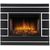 Камины: Портал Firelight Moderno 30 BO шпон чёрный дуб фотографии