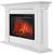 Камины: Портал Firelight Castello 30 Белый [Castello 30 W] фотографии