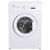 Стиральные машины: Стиральная машина Beko WRS 55P1 BSS фронтальная, 5 кг, 1000 oб/мин, 60x37x84см, серебристый фотографии