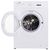 Стиральные машины: Стиральная машина Beko WRS 55P1 BSS фронтальная, 5 кг, 1000 oб/мин, 60x37x84см, серебристый фотографии