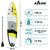 SUP-серфинг: SUP-доска надувная KELPIE TOURING 11" 335 х 80 х 15 см фотографии