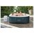 Бассейны: SPA бассейн Bestway Ibiza AirJet 180 x 180 x 66 см фильтр-насос, тент, дозатор для химии, аэромассаж [60015] фотографии
