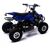 Квадроциклы: Квадроцикл бензиновый  ATV R4.35 - 49cc цвет синий фотографии