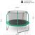 Батуты: Батут UNIX line SUPREME BASIC 10 ft (green) фотографии