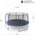 Батуты: Батут UNIX line SUPREME BASIC 14 ft (blue) фотографии