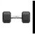 Гантели: Гантель гексагональная UNIXFIT 12,5 кг обрезиненная, пара фотографии