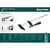 Тиски, струбцины, наковальни, верстаки: Струбцина F KRAFTOOL MF-500/120 120х500 мм [32011-120-500] фотографии