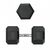 Гантели: Гантель гексагональная UNIXFIT 32,5 кг обрезиненная, пара фотографии