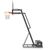 Баскетбол: Баскетбольная стойка UNIX line B-Stand-PC 54"x32" R45 H230-305 см фотографии