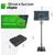 Баскетбол: Баскетбольная стойка UNIX line B-Stand-PE 44"x28" R45 H135-305 см фотографии