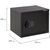 Сейфы и металлические шкафы: Сейф мебельный Brabix SF-280EL 280х350х300 мм, электронный замок, черный [S103BR212414] фотографии