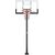 Баскетбол: Баскетбольная стойка стационарная UNIX line B-Stand-TG 54"x32" R45 H230-305 см фотографии