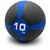 Фитнес оборудование: Медбол UNIX Fit PRO 10 кг Blue фотографии