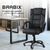 Стулья и кресла: Кресло офисное Brabix Bliss MS-004 6 массажных модулей, экокожа, черное [532522] фотографии