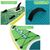 SUP-серфинг: SUP доска надувная прогулочная KELPIE 10.4" 315х80х15 см фотографии