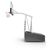 UNIX line Баскетбольная стойка B-Stand-TG PRO 72"x42" R45 H120-305 см фотографии