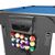 Игровой стол Трансформер 4 в 1 UNIX line Black 204х112 cм фотографии