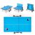 Теннисный стол UNIX line Compact Outdoor 6mm ACP (Blue) фотографии