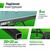 Теннисный стол UNIX line Compact Outdoor 6mm ACP (Green) фотографии