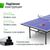Теннисный стол UNIX line Indoor 15 mm MDF (Blue) фотографии