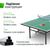 Теннисный стол UNIX line Indoor 15 mm MDF (Green) фотографии