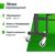 Теннисный стол UNIX line Indoor 15 mm MDF (Green) фотографии