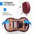 Массажный стол UNIX Med Comfort 3 Section Burgundy фотографии