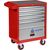 Инструментальные тележки: Тележка инструментальная МАСТАК 522-05581R 5 ящиков и отсек, красная фотографии