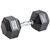 Гантели:  Гантель гексагональная обрезиненная PROFI-FIT 20 кг фотографии