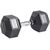 Гантели:  Гантель гексагональная обрезиненная PROFI-FIT 22,5 кг фотографии