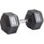 Гантели:  Гантель гексагональная обрезиненная PROFI-FIT 35 кг фотографии