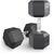 Гантели: Гантель гексагональная UNIXFIT 22,5 кг обрезиненная, пара фотографии