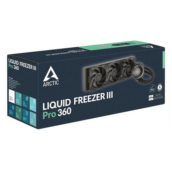 Охлаждение Arctic Cooling Liquid Freezer III Pro 360 Multi Compatible All-In-One CPU Water Cooler [ACFRE00180A] фотографии