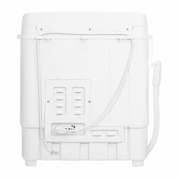 Стиральная машина OPTIMA МСП-40П Загрузка белья для стирки 4кг, загрузка белья для отжима 2.5кг, центрифуга, материал крышки пластик, мощность стирки 260Вт, мощность центрифуги 145Вт, сливной насос, класс защиты от поражения электричеством фотографии