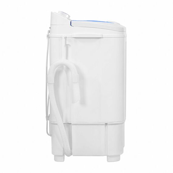 Стиральная машина OPTIMA МСП-40П Загрузка белья для стирки 4кг, загрузка белья для отжима 2.5кг, центрифуга, материал крышки пластик, мощность стирки 260Вт, мощность центрифуги 145Вт, сливной насос, класс защиты от поражения электричеством фотографии