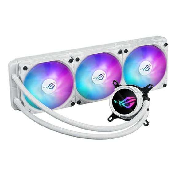 Жидкостная система охлаждения Asus ROG STRIX LC III 360 ARGB WHT AIO COOLER, ASETEK, SIGRID V2, ARGB [90RC00T2-M0UAY0] фотографии
