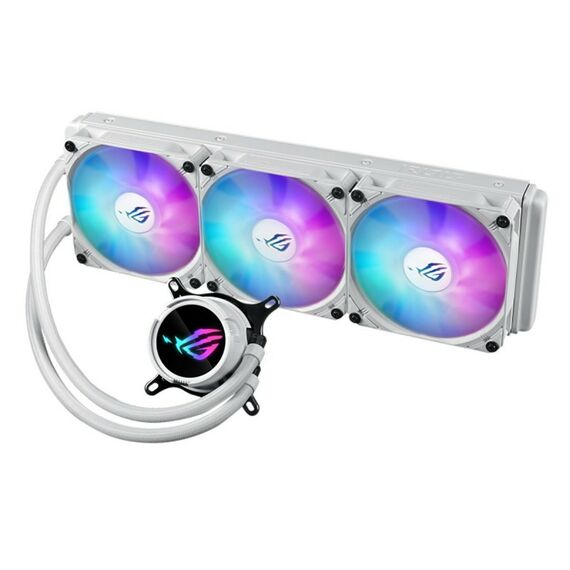 Жидкостная система охлаждения Asus ROG STRIX LC III 360 ARGB WHT AIO COOLER, ASETEK, SIGRID V2, ARGB [90RC00T2-M0UAY0] фотографии