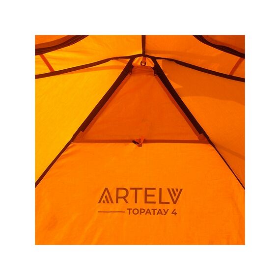 Кемпинговая палатка Artelv 4 Оранжевая [ATOP4O] фотографии
