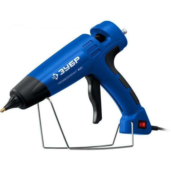 Термоклеевой пистолет электрический Зубр Профессионал 500 d11 мм, 35 г/мин [06859-11] фотографии