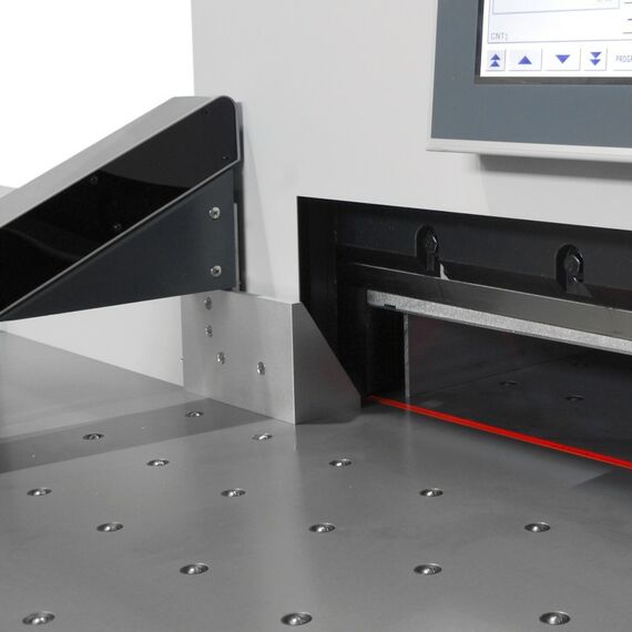 Резак гильотинный BindTec 7208 гидравлический, расширенный рабочий стол фотографии