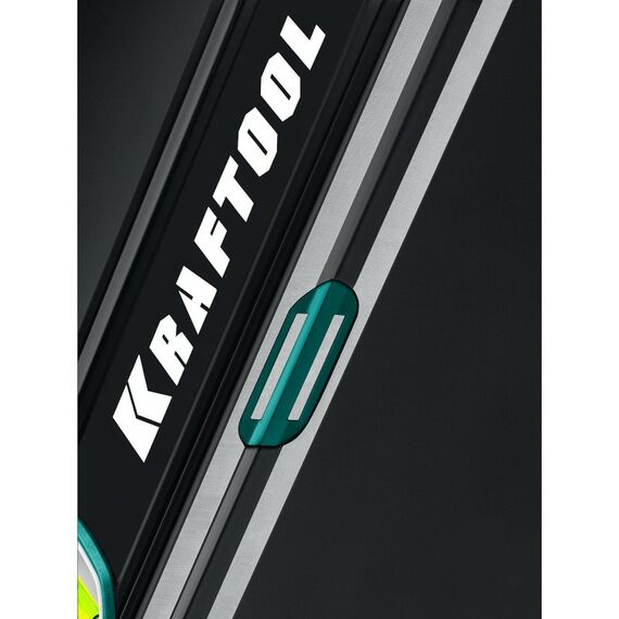 Сверхпрочный магнитный уровень KRAFTOOL A-RATE CONTROL 400 мм точность 0.3 мм/м, с зеркальным глазком [34988-40] фотографии
