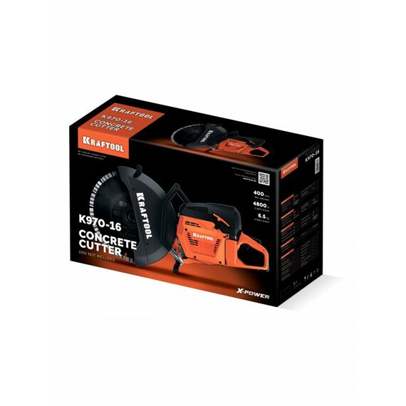 Бензорез по бетону (бетонорез) KRAFTOOL K970-16 4800 Вт, 400 мм, без диска фотографии